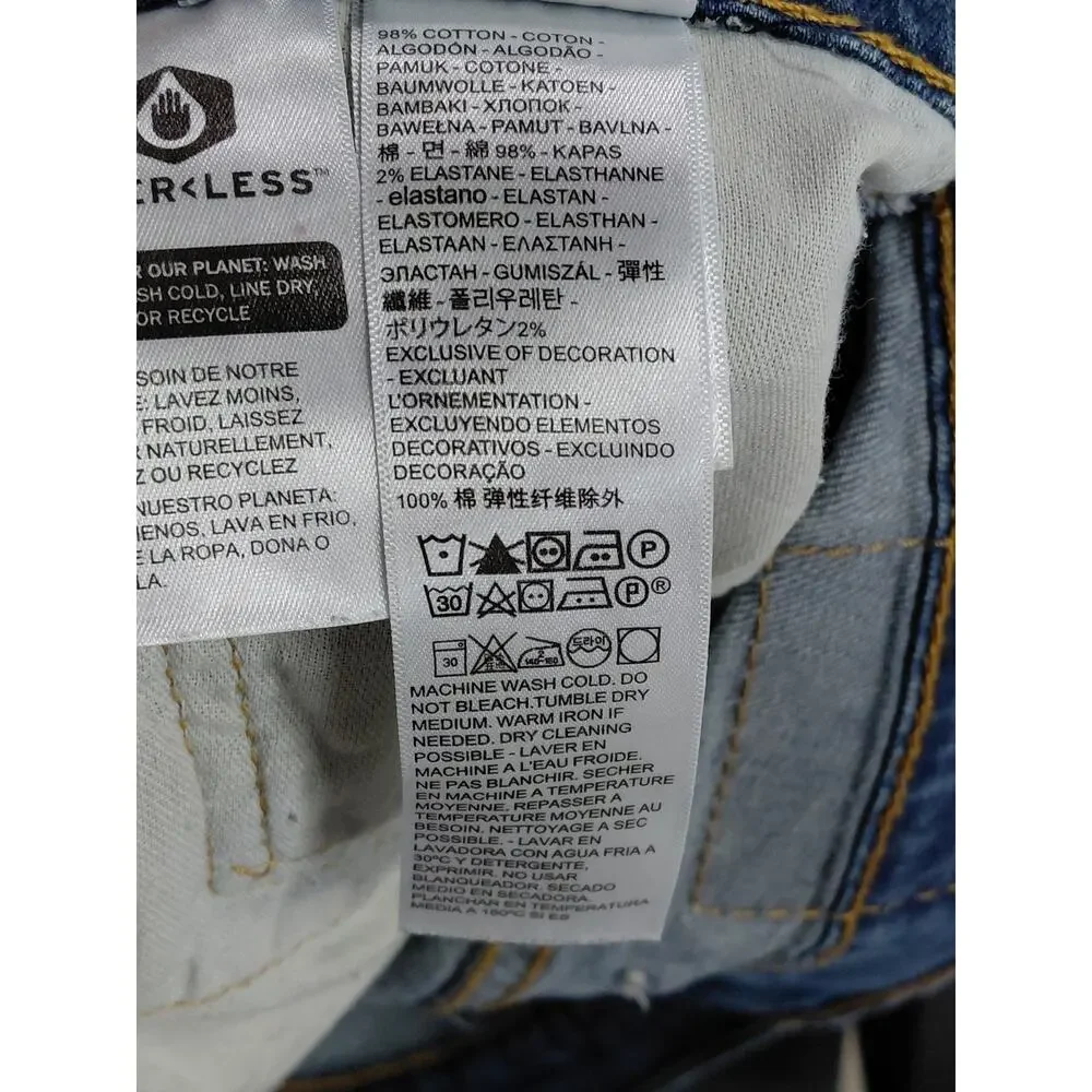 Levi's 541 Blue Tapered Stretch Jeans Men Size W38 L34